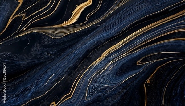 Obraz abstract dark luxury marble texture premium background