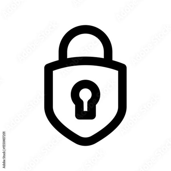 Obraz vector lock icon