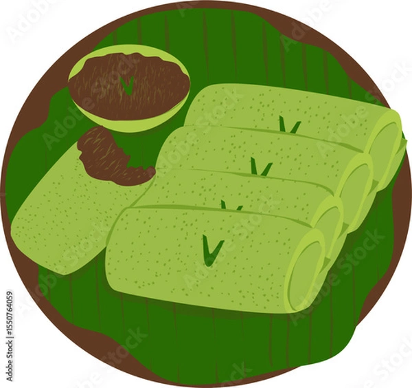 Fototapeta Dadar Gulung