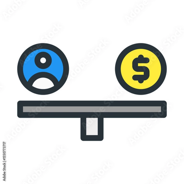Fototapeta stable. This is a vector single icon with a filled outline style. Suitable for any purpose, such as website design, mobile app design, logo design, pattern design, etc.