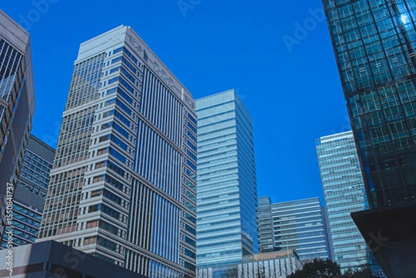 Fototapeta 高層ビル　オフィス街