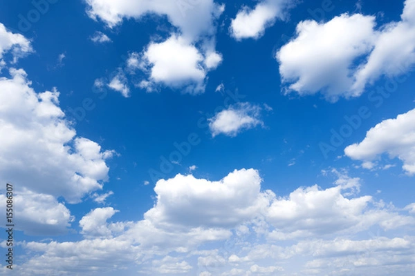 Obraz Błękitne niebo i chmury