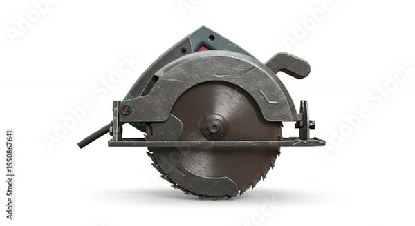 Obraz Circular saw image for work construction or home improvement projects