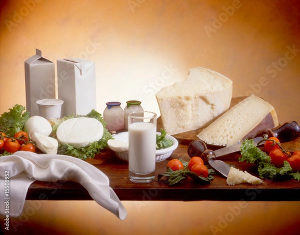 Obraz dairy products