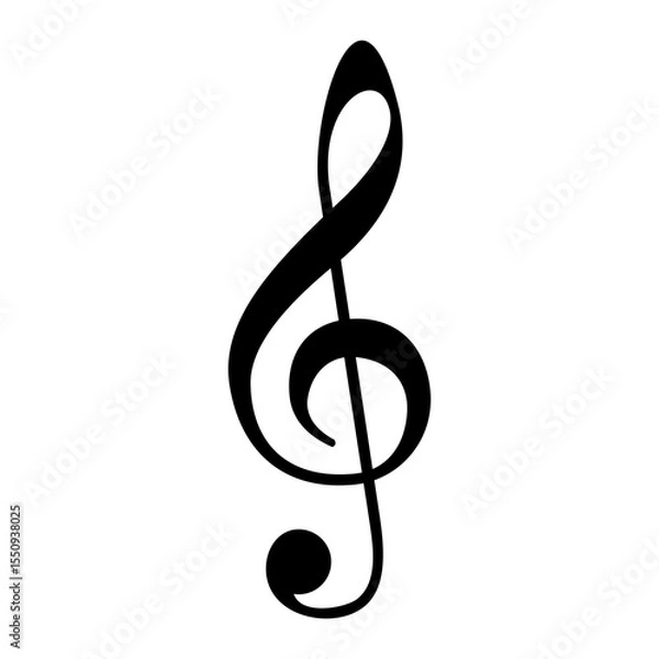 Obraz music icon transparent flat png vector image