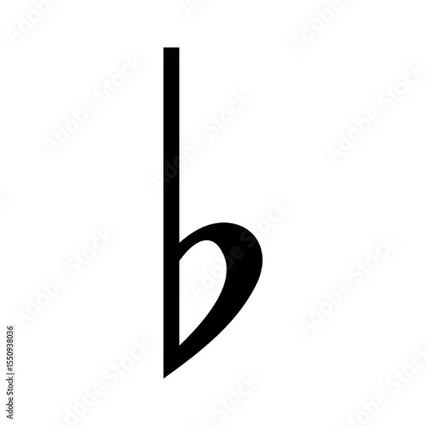 Obraz music icon transparent flat png vector image