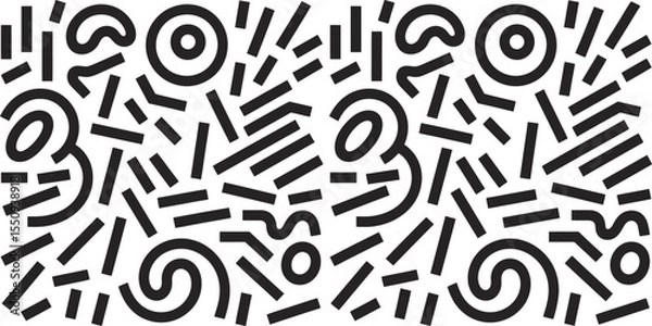 Fototapeta seamless pattern with arrows