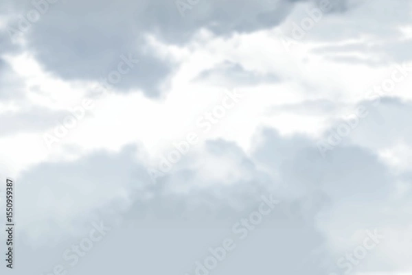 Obraz Serene view of cloudscape