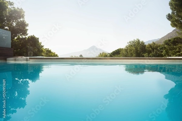 Obraz Swimming pool against clear sky