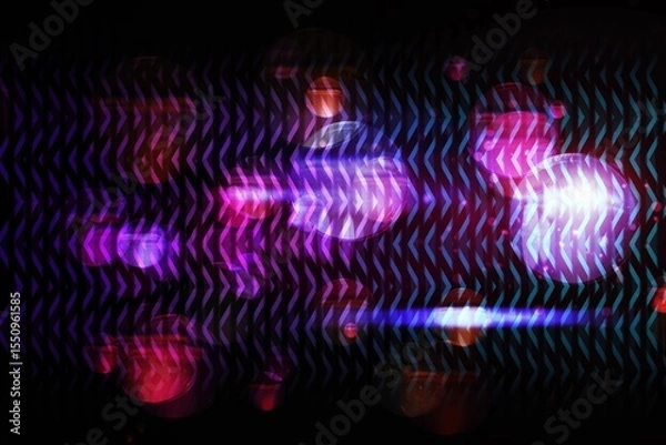 Obraz Digitally generated cool disco design