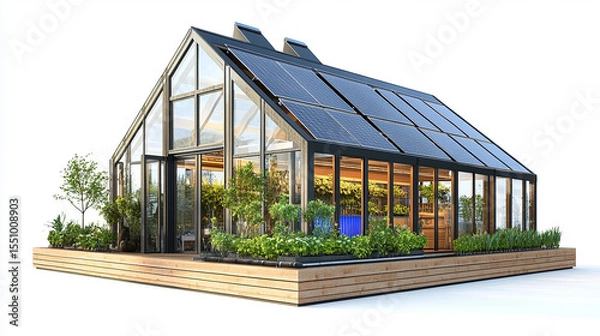 Obraz greenhouse with plants