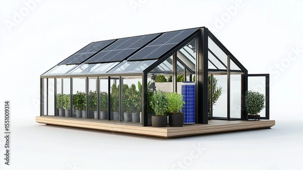 Obraz greenhouse with plants