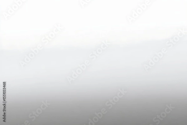 Fototapeta Simple two-tone white to grey gradient background