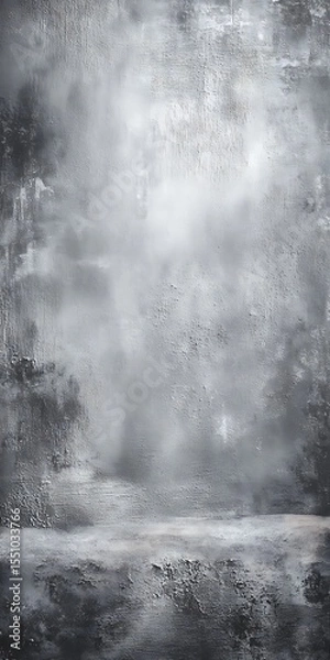 Fototapeta Grungy gray concrete background with clean space for text