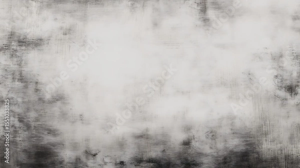 Fototapeta Grayscale dusty textured background with rustic, vintage vibe