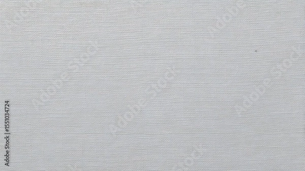 Fototapeta Flat medium grey canvas texture in 4K with no folds or wrinkles