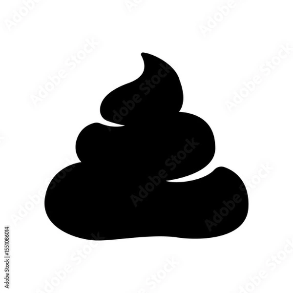 Obraz dog poo icon 