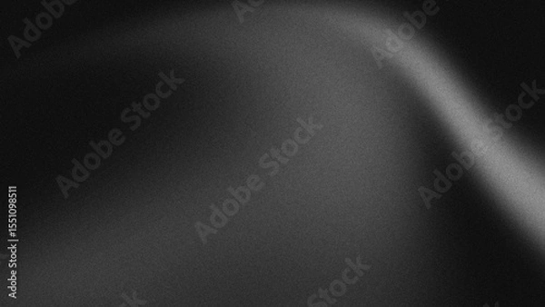 Fototapeta Elegant dark black background with Curved gray and noise texture. Suitable for various design applications, Graphic Design Elements for Luxury Brand, posters, flyers, etc.