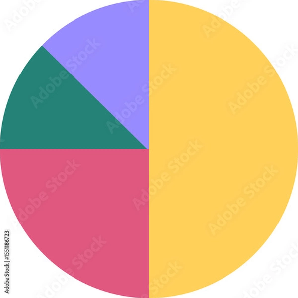 Fototapeta Pie Chart Icon