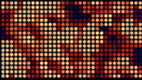 Obraz 3D wave dot background, wave band abstract background surface 3D rendering