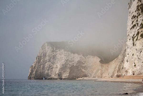 Obraz sea and rocks seven sisters in UK