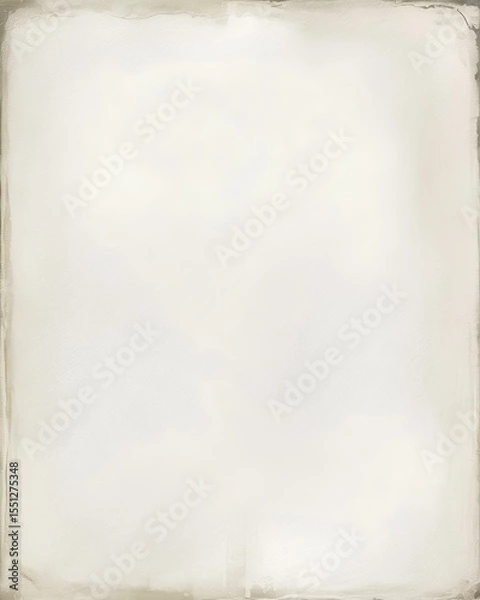 Fototapeta Blank, aged canvas texture with a light, warm tone, providing an ideal rustic backdrop
