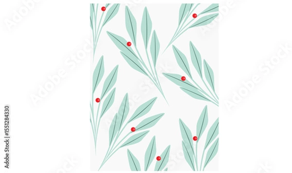 Obraz Floral fabric pattern design background image
