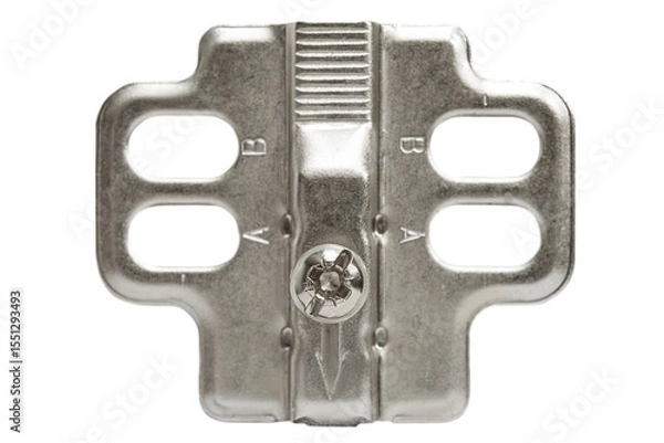 Fototapeta Hinge detail isolated