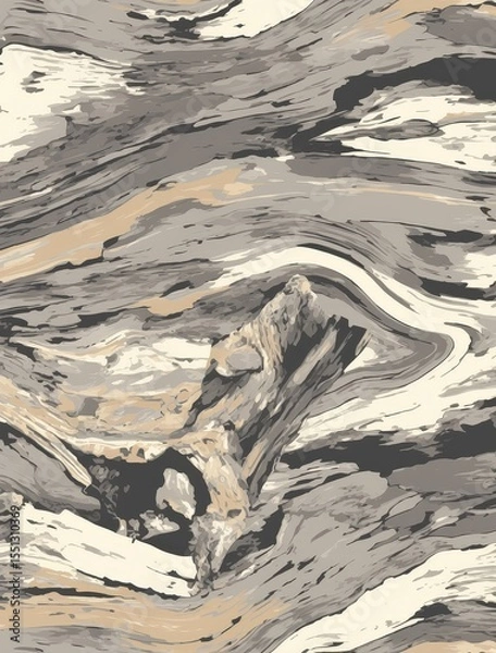 Obraz Abstract Wood Grain Texture Art