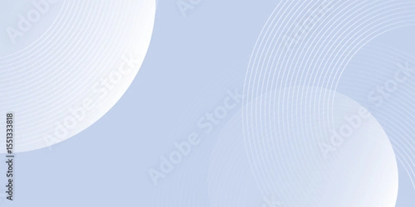 Fototapeta Ilustration bstract blue modern background with circle elements. Gradient art good nice