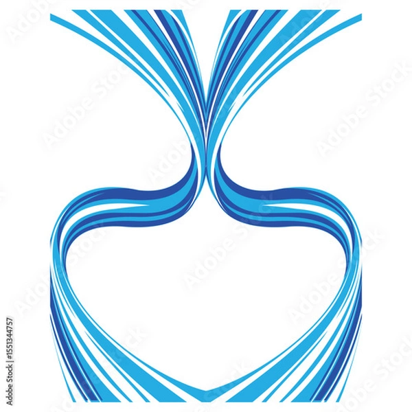 Fototapeta Make a Professional Background Shiny Line Vector