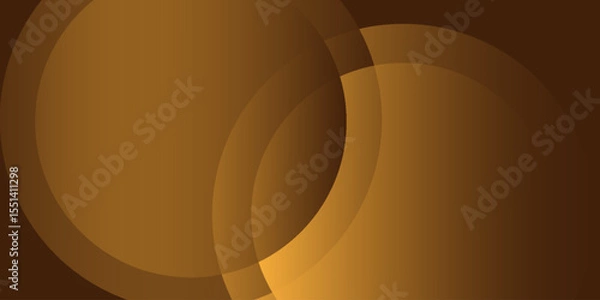 Fototapeta Brown abstract background. Dynamic shapes composition. Eps10 vector