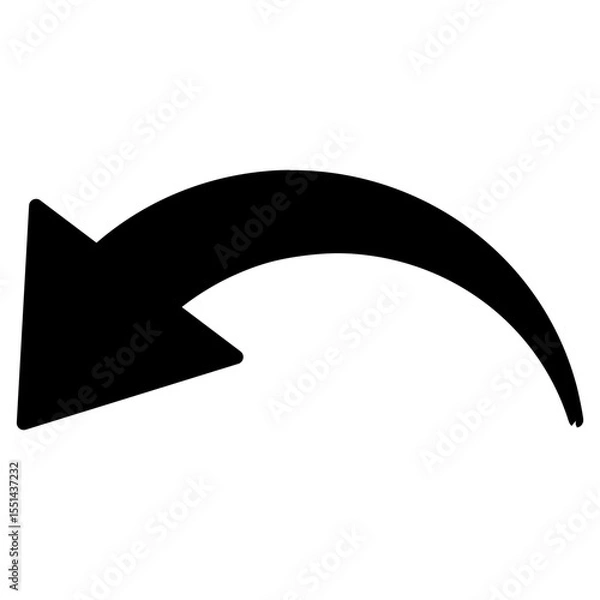 Fototapeta undo, back, left, previous icon