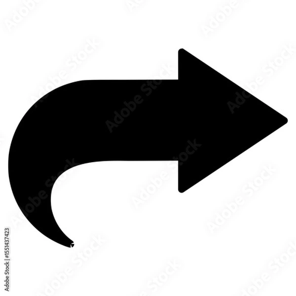 Fototapeta redo, forward button icon vector