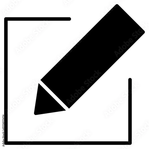 Fototapeta edit, change, modify, pencil icon