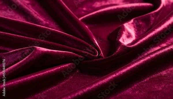Obraz Velvet textile texture with deep shadows high resolution photo