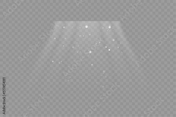 Fototapeta Abstract light blowing effect from air conditioner, air purifier or humidifier. Air conditioner with cold wind effect. Wind Wave Effect. Realistic movement of a thin stream of water