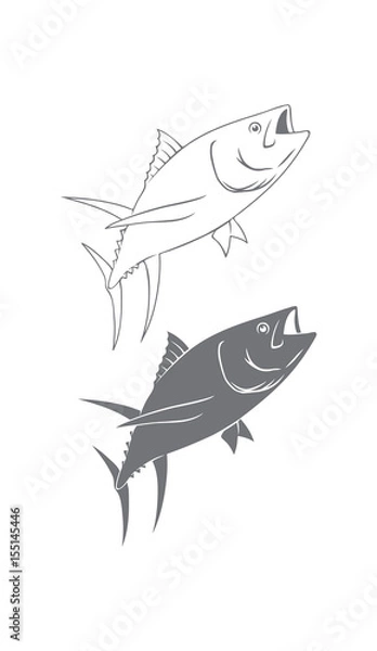 Fototapeta tuna fish