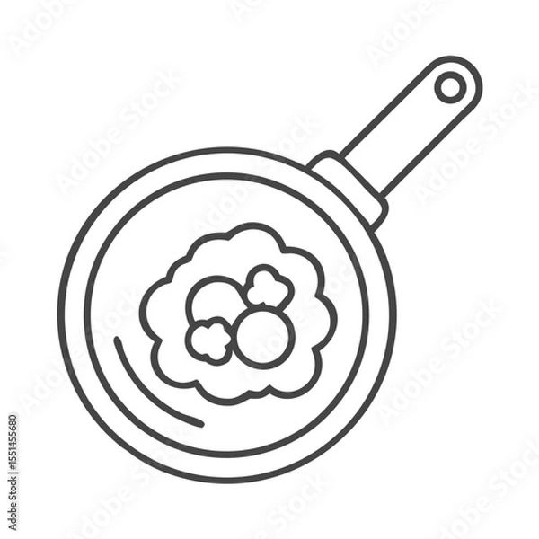 Fototapeta A top-down view of a fine mesh strainer filled with fluffy cooked rice, showcasing its texture and preparation method.