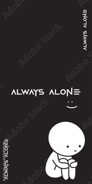 Obraz Minimalist Creative Phone Case Template