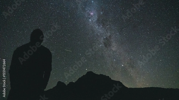 Fototapeta Facing the unknown 