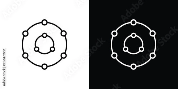 Obraz Antioxidant icon vector, Symbol, logo illustrations