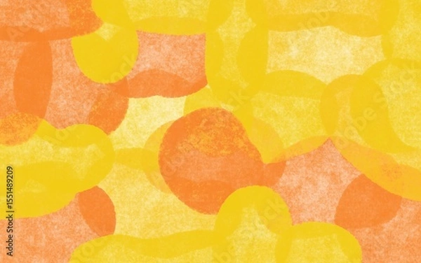 Obraz 黄色のにじみ