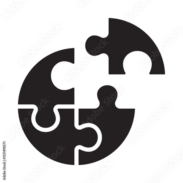 Fototapeta Coherency Vector Icon which can easily modify or edit