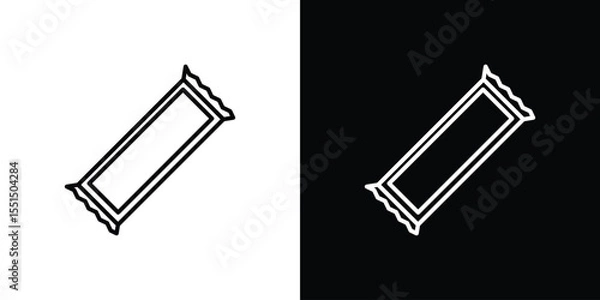 Obraz Protein bar icon vector, Symbol, logo illustrations
