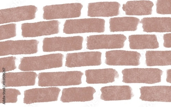 Obraz ベージュのレンガ