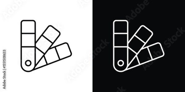 Obraz Swatch icon vector, Symbol, logo illustrations