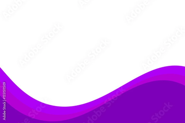 Fototapeta Abstract Purple Wave Background: Modern, Elegant, and Mysterious Design Element for Presentations or Websites.