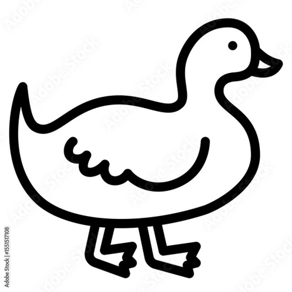 Obraz Duck Icon