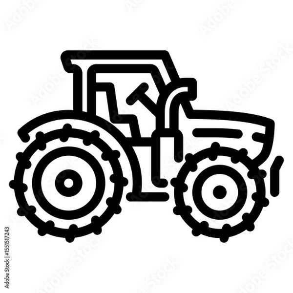 Obraz Tractor Icon